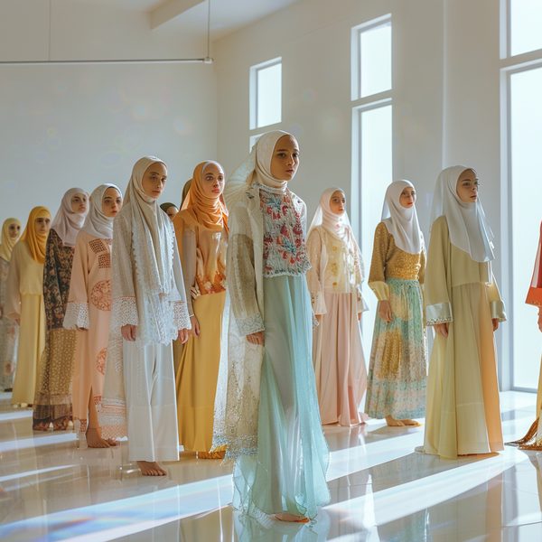 Tendances 2024 en vêtement musulman